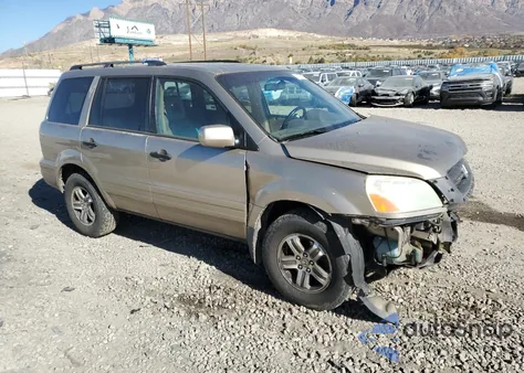 2005 Honda Pilot Exl z USA, uszkodzony, nr VIN 5FNYF18585B041850